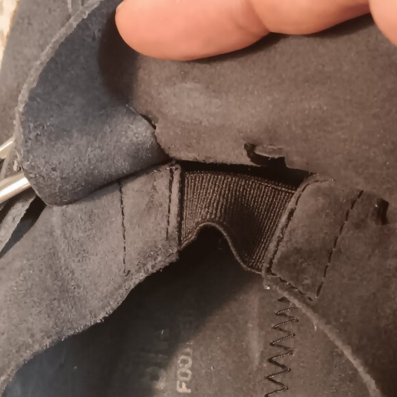 Birkenstock 'Buckley' women's blue suede leather mules sz 40 EU / 9 - 9.5 US - Picture 7 of 14